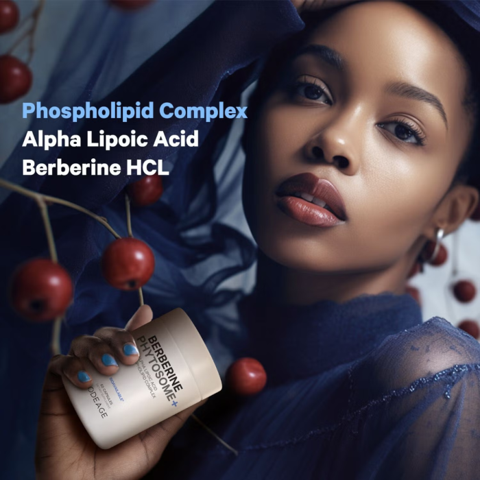 Codeage Berberine Phytosome,formula Pentru Echilibru Glicemic Si Sustinerea Metabolismului Cu Berberina, 60 Cps [4]