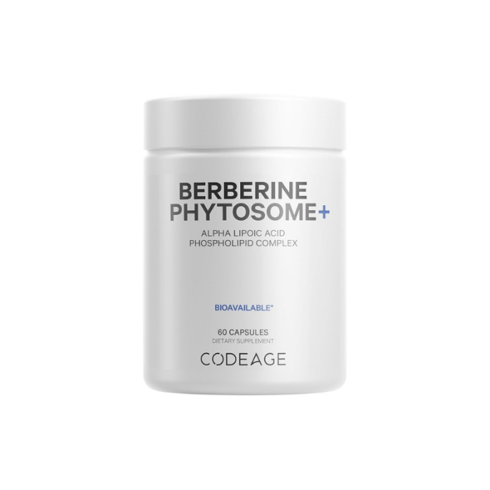 Codeage Berberine Phytosome,formula Pentru Echilibru Glicemic Si Sustinerea Metabolismului Cu Berberina, 60 Cps [2]