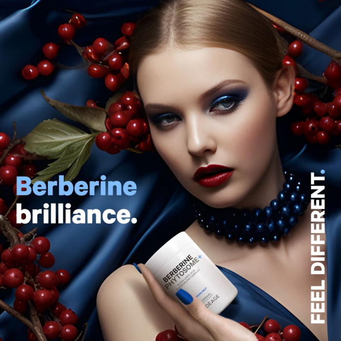 Codeage Berberine Phytosome,formula Pentru Echilibru Glicemic Si Sustinerea Metabolismului Cu Berberina, 60 Cps [5]