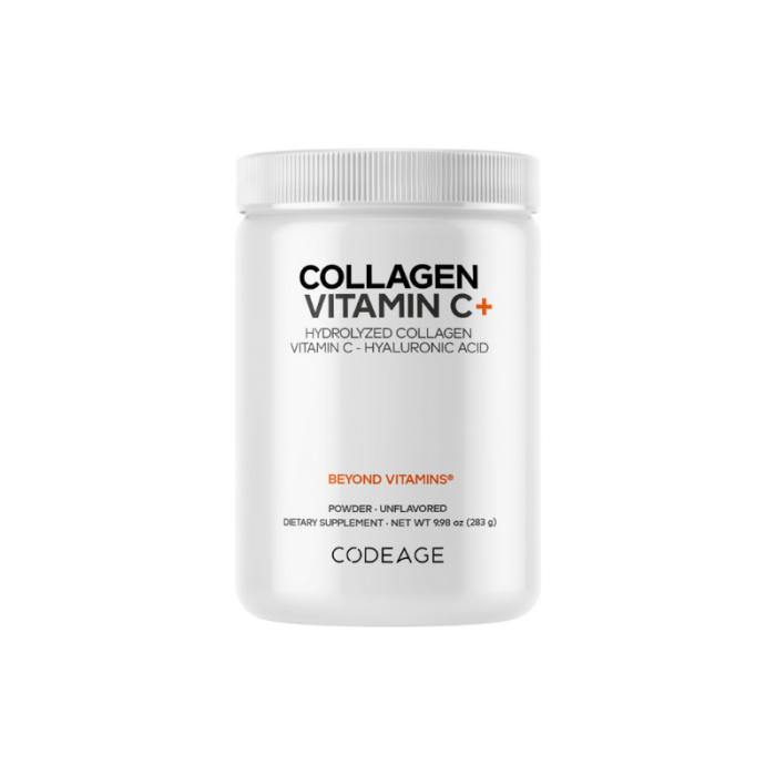 Codeage Collagen Vitamin C+, Colagen Hidrolizat Cu Vitamina C Si Acid Hialuronic, 283 G [1]