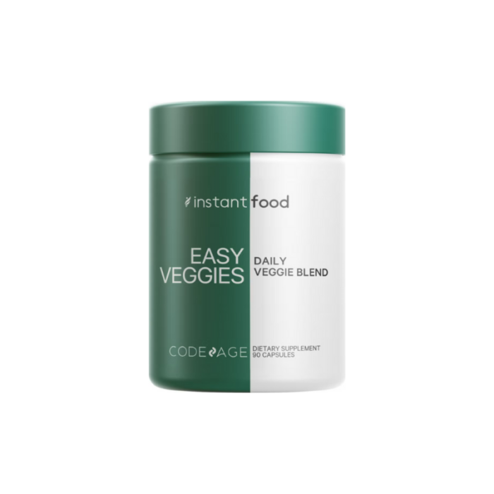 Codeage Easy Veggies Daily Veggie Blend, Amestec De Super-alimente, 90 Cps [2]