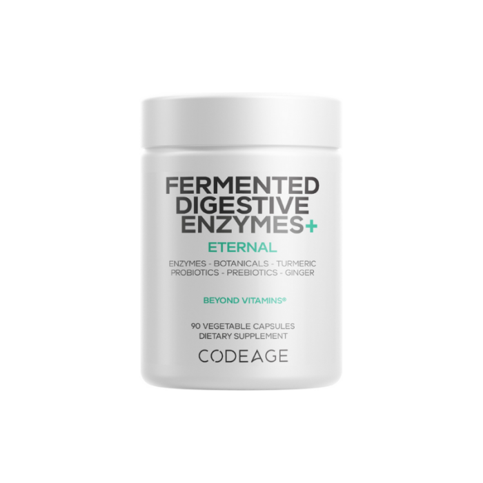 Codeage Fermented Digestive Enzymes With Probiotics & Prebiotics, Enzime Digestive Cu Probiotice Si Prebiotice Pentru Sustinerea Digestiei, 90 Cps [1]