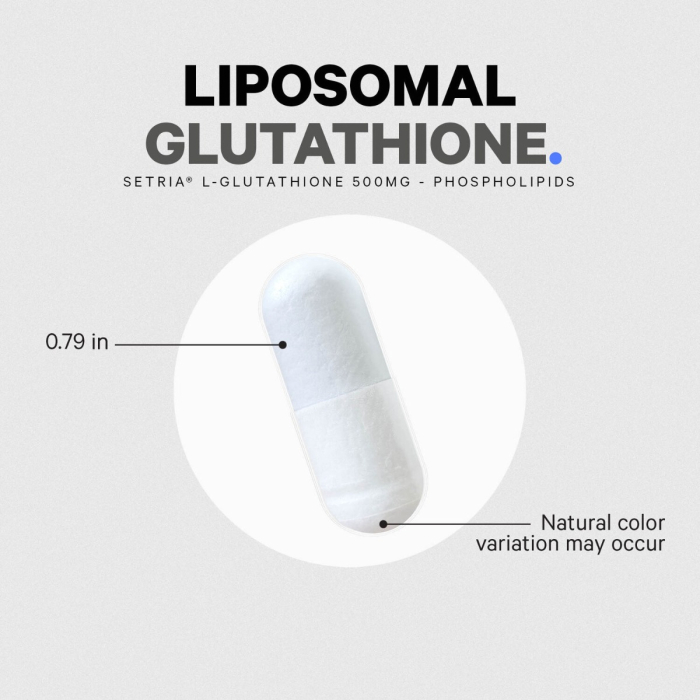 Codeage Liposomal Glutathione, Glutation Lipozomal Setria, 60 Cps [10]