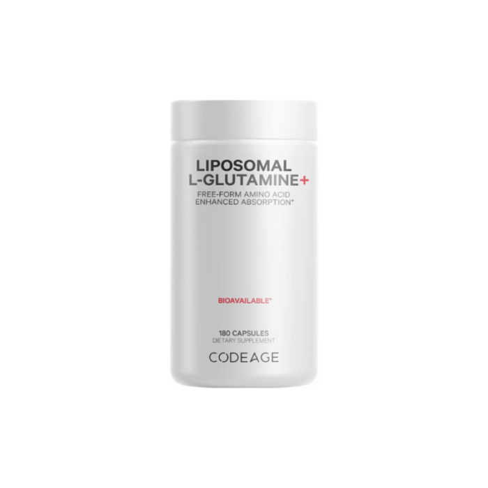 Codeage Liposomal L-glutamine+, Glutamina Liposomala, 180 Cps [2]