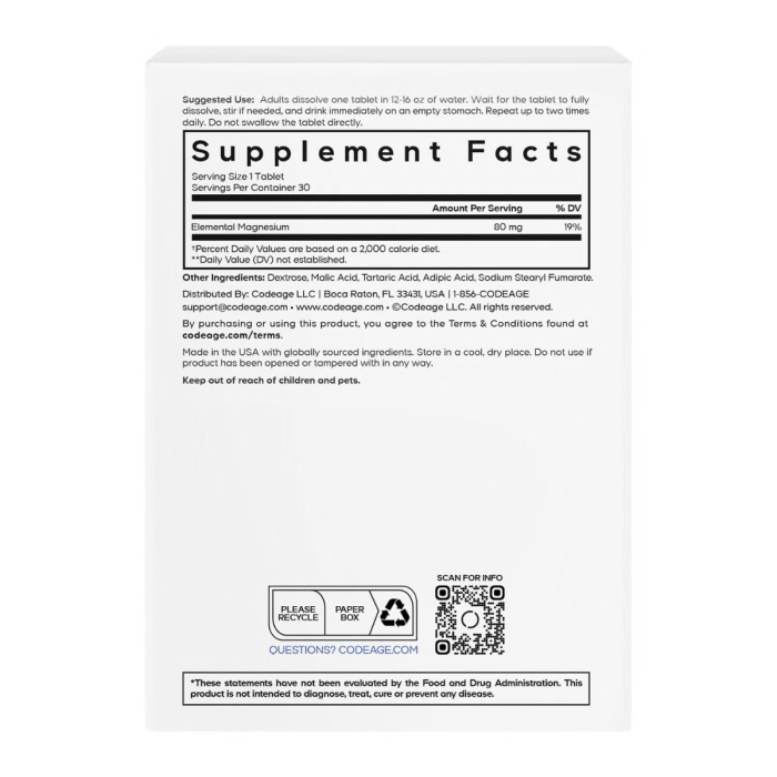 Codeage Molecular Hydration, Formula Avansata Pentru Hidratare Celulara Si Sanatatea Pielii, 30 Tb [2]