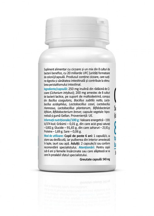 Colobiotic, probiotic 20 miliarde, 30 capsule(disbioze, indigestii,colon iritabil) [2]