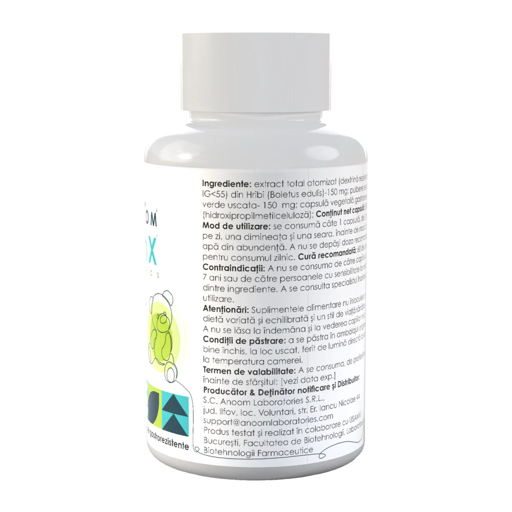 ColonX Kids– PREBIOTIC PENTRU ECHILIBRUL FLOREI INTESTINALE ȘI SUSȚINEREA DIGESTIEI LA COPII 7+ [3]