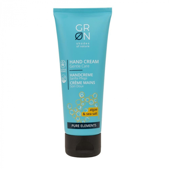 Crema de maini sensitive Bio Organica Pure Elements cu sare de mare si alge (75ml), GRN Shades of Nature [1]