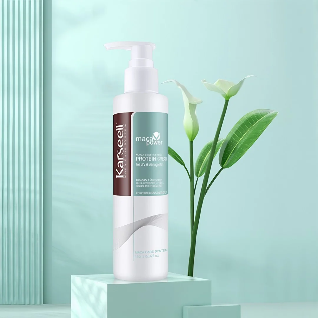 Cremă Leave-In de Păr Karseell cu Proteine ( Tratament pentru Reconstrucție și Hidratare Intensă) * 200 ml [2]
