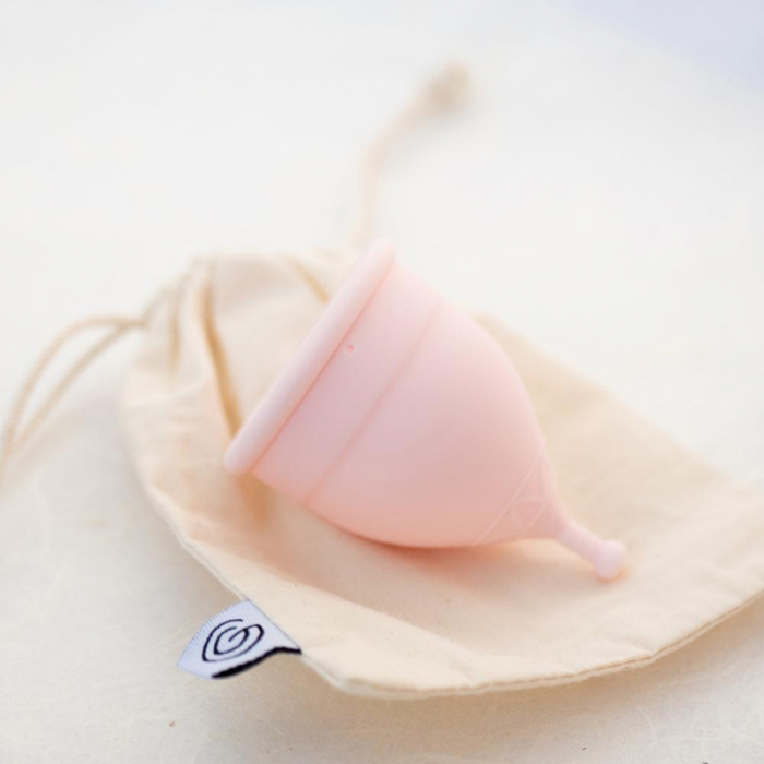 Cupa menstruala roz marime B, Grace and Green [2]