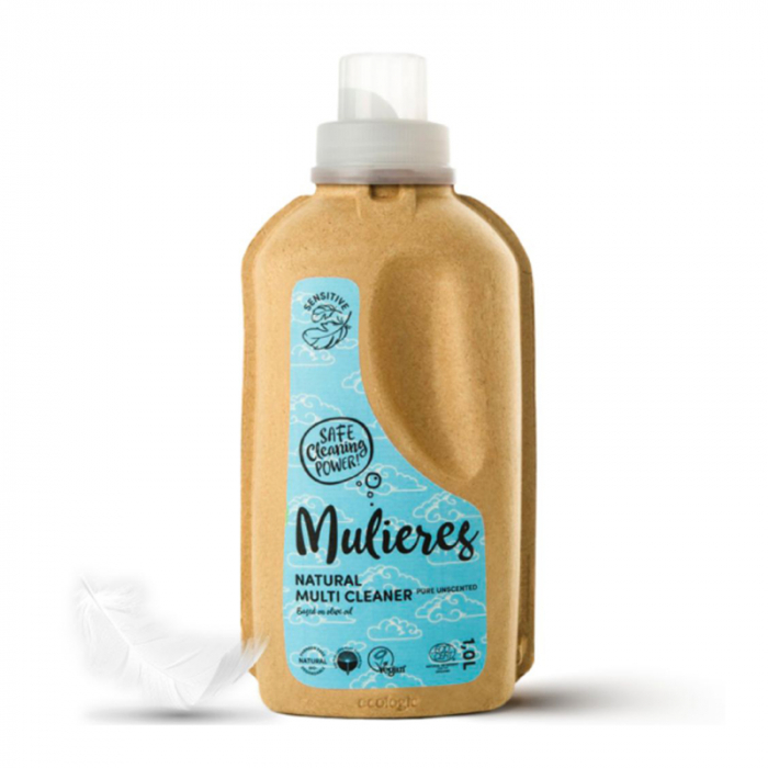 Detergent concentrat multi cleaner cu 99% ingrediente naturale fara parfum (1L), Mulieres [1]