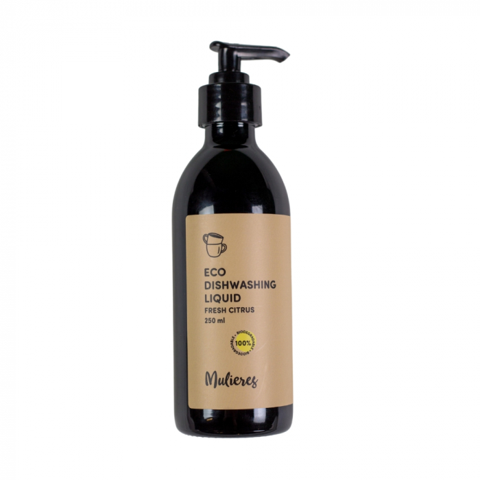 Detergent lichid vase 99.7% ingrediente naturale Fresh Citrus (250 ml), Mulieres [1]