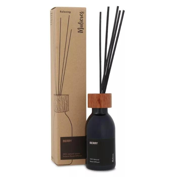 Difuzor natural cu betisoare din trestie Berry (100ml), Mulieres [1]