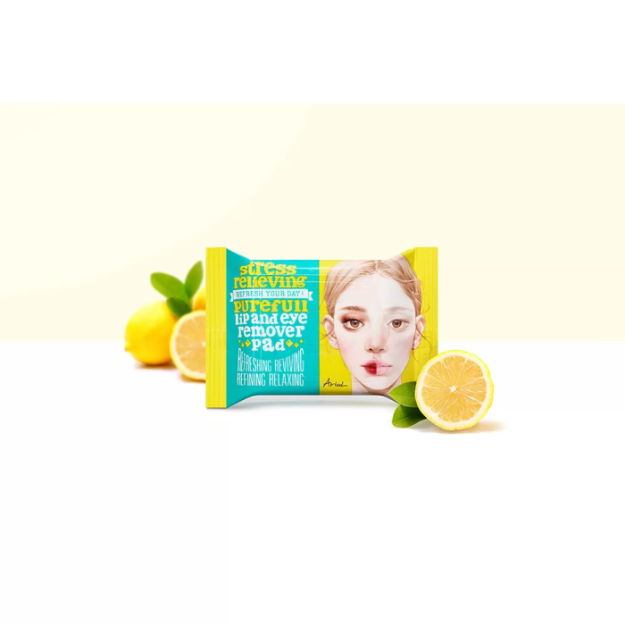 Dischete Demachiante 2 în 1 pentru Ochi si Buze Ariul Stress Relieving, 30 buc [2]