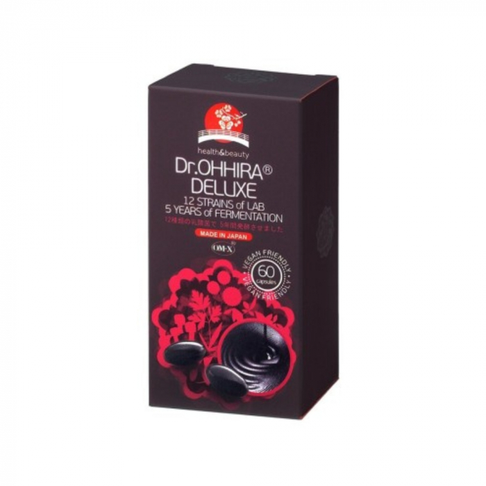 Dr.Ohhira® Deluxe probiotice fermentate 5 ani cu OM-X®, 30 capsule [1]