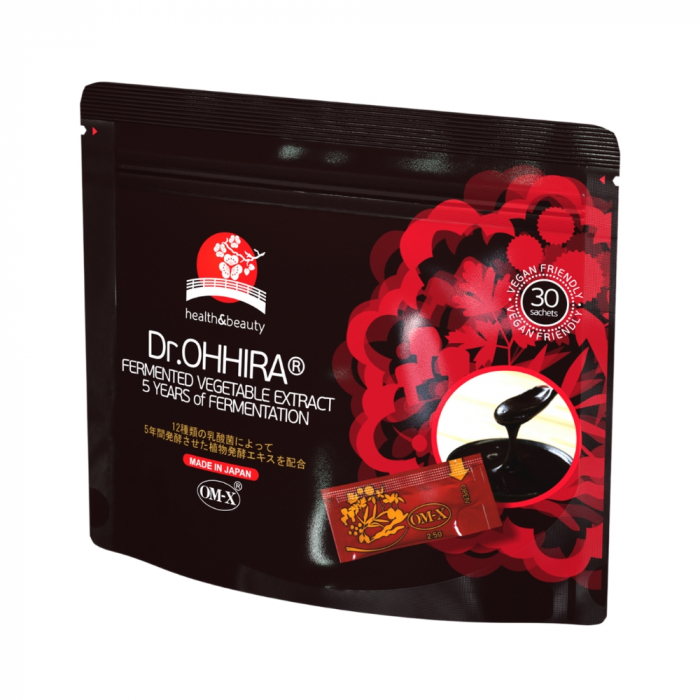 Dr.Ohhira® Extract de legume fermentate 5 ani cu OM-X®, 30 plicuri [1]