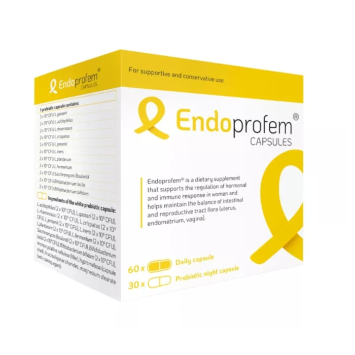 EndoProfem® (Management dietetic în endometrioză)  (60+30 capsule) [1]