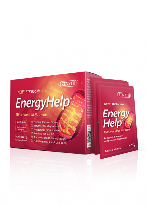 EnergyHelp(Suport cognitiv, metabolism echilibrat, energie de durata. Reduce stresul) * 14 plicuri [1]