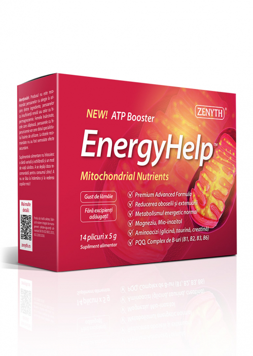 EnergyHelp(Suport cognitiv, metabolism echilibrat, energie de durata. Reduce stresul) * 14 plicuri [3]