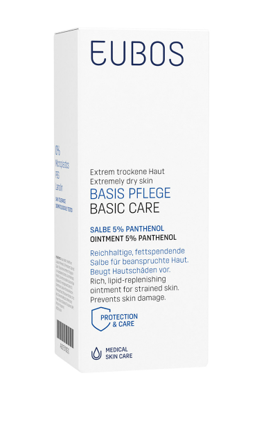 Eubos Basic Care Ointment 5% Panthenol – Unguent pentru piele foarte uscată, regenerare și protecție [3]