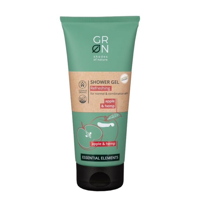 Gel de dus revigorant Bio Organic Essential Elements cu canepa si mar (200ml), GRN Shades of Nature [1]