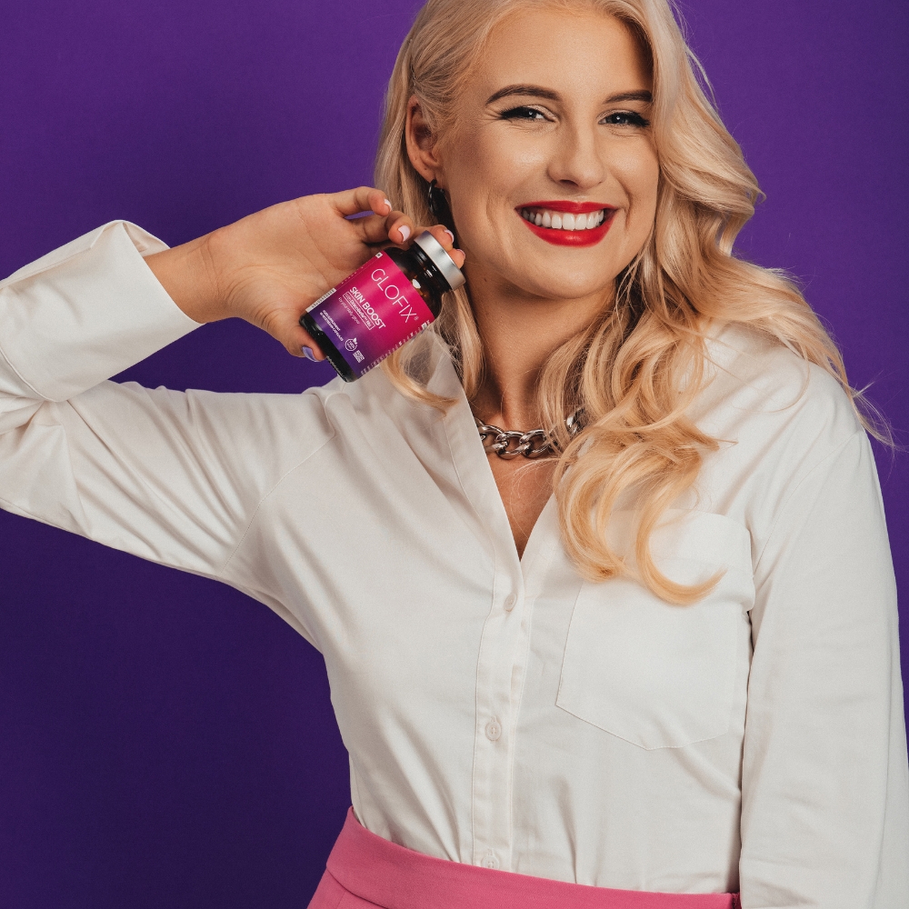 Glofix Skin Booster(Formulă unică cu ingrediente patentate pentru sănătatea pielii) *60 cps [4]