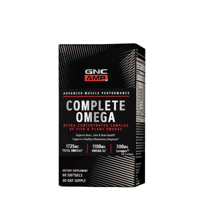 Gnc Amp Complete Omega, Acizi Grasi Omega, 60 Cps  [1]