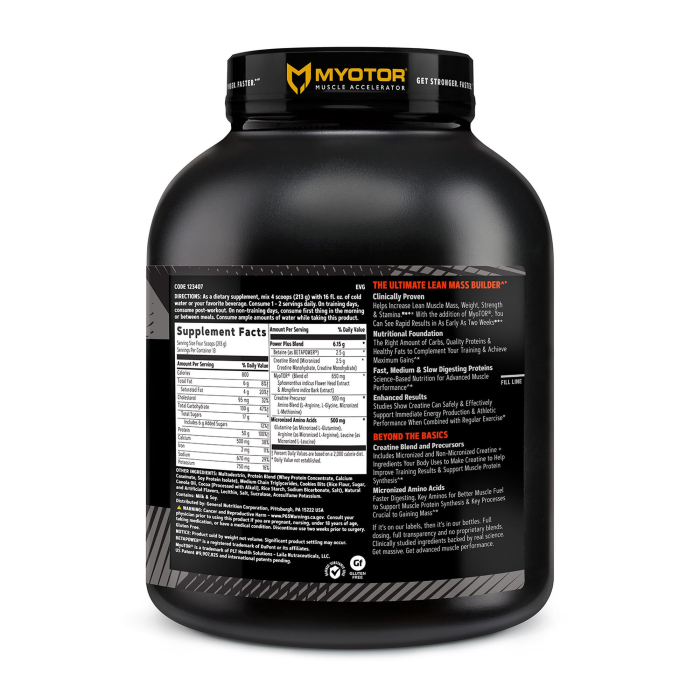 Gnc Amp Mass Xxx, Gainer Proteic, Cu Aroma De Biscuiti Si Frisca, 2769 G [2]