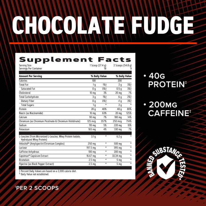 Gnc Amp Wheybolic Ripped, Proteina Din Zer, Cu Aroma De Ciocolata, 493.2 G [6]