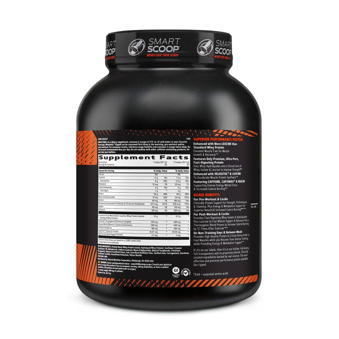 Gnc Amp Wheybolic Ripped, Proteina Din Zer, Cu Aroma De Vanilie,1148.4 G [2]