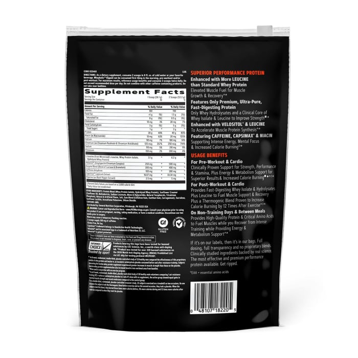 Gnc Amp Wheybolic Ripped, Proteina Din Zer, Cu Aroma De Vanilie, 469.8 G [2]