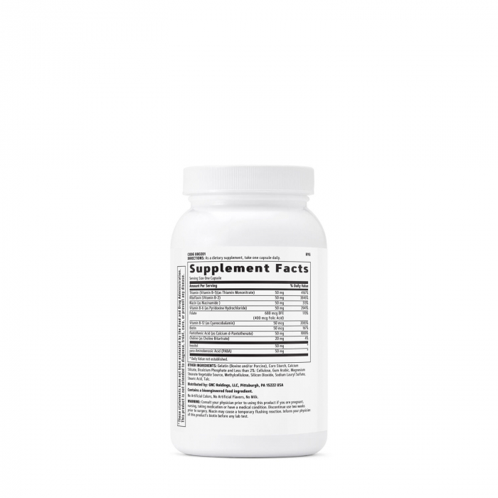 Gnc B Complex 50, Complex De Vitamine B, 90 Cps [2]