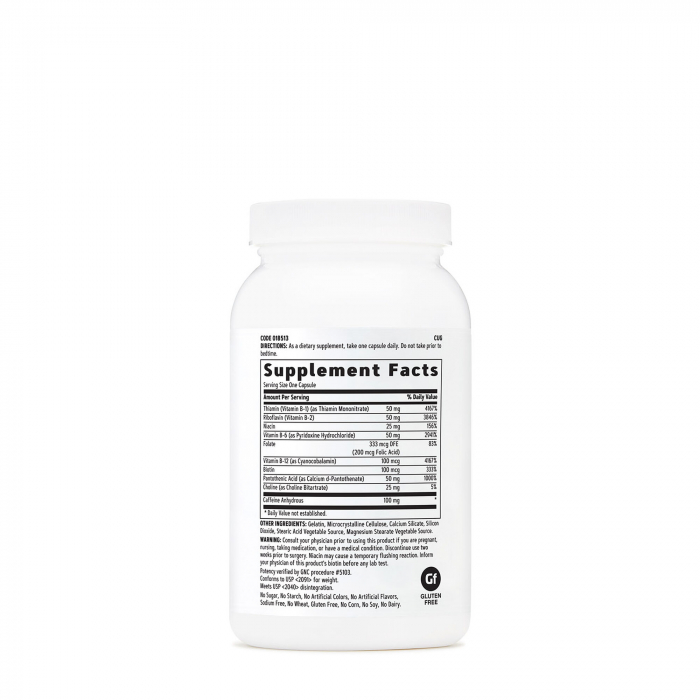 Gnc B-complex + Energy, B Complex + Formula Energizanta, 120 Cps [2]