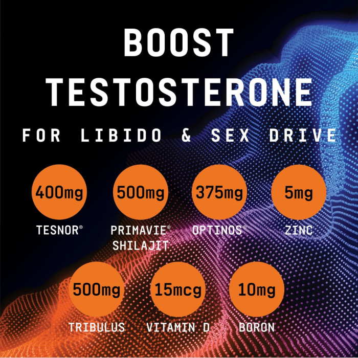 Gnc Beyond Raw Dtf Dynamic Testosterone Formula, Formula Pentru Testosteron Cu Shilajit, 90 Tb [4]