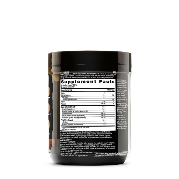 Gnc Beyond Raw Lit, Formula Pre-workout, Cu Aroma De Fructe, 397.2 G          [2]