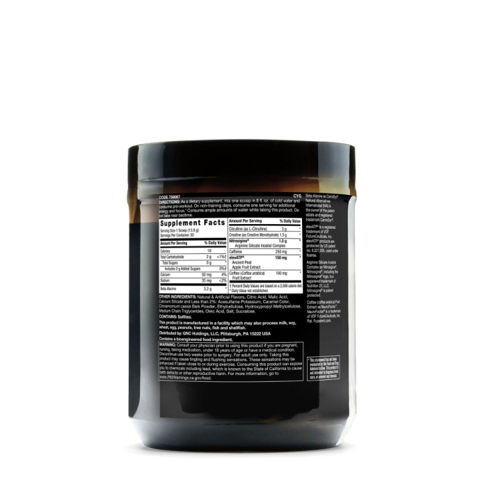 Gnc Beyond Raw Lit, Formula Pre-workout, Cu Aroma De Spiced Cider , 414 G [2]