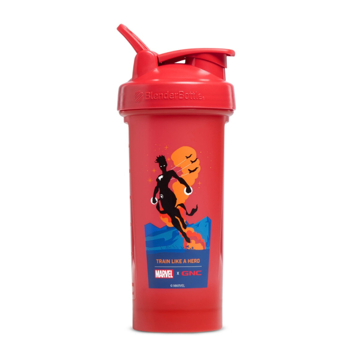 Gnc Blender Bottle Shaker Clasic Captain Marvel Edition, 828 Ml [2]