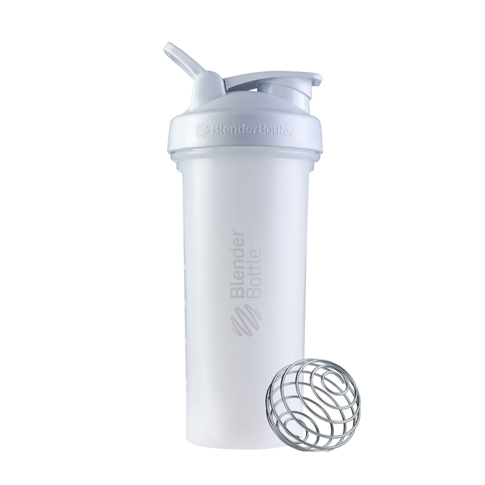 Gnc Blender Bottle Shaker Clasic White, 800ml [1]