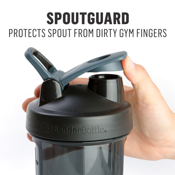 Gnc Blender Bottle Shaker Pro24, Negru, 700 Ml [3]