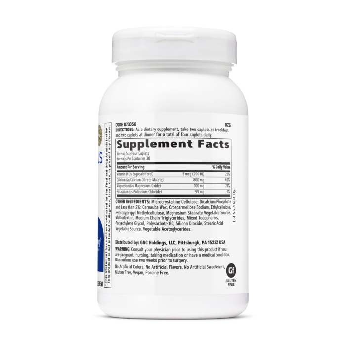 Gnc Calcimate Plus Calciu 800 Mg Cu Magneziu Si Vitamina D-3, 120 Tb [2]
