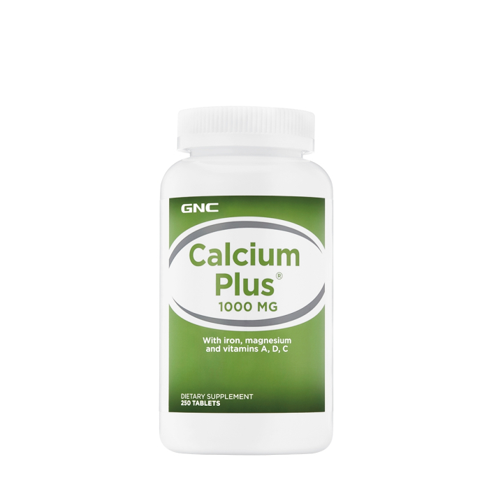 Gnc Calcium Plus 1000 Mg, Calciu, 250 Tb [1]