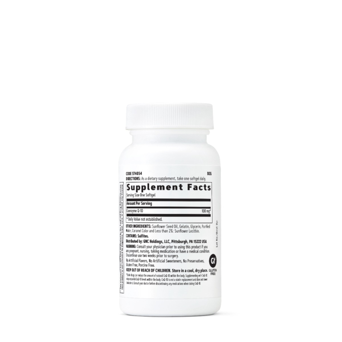 Gnc Coenzima Q-10 Naturala 100 Mg, 30 Cps [2]