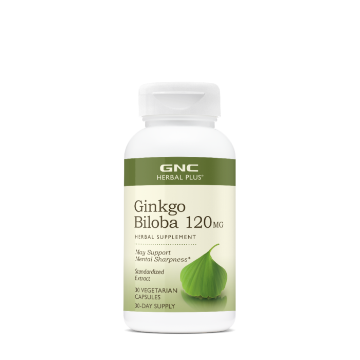Gnc Herbal Plus Ginkgo Biloba 120 Mg, 30 Cps [1]