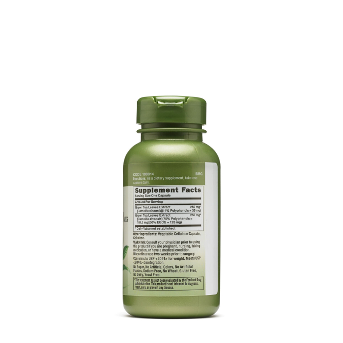 Gnc Herbal Plus Green Tea Complex 500 Mg, Complex De Ceai Verde, 100 Cps [2]