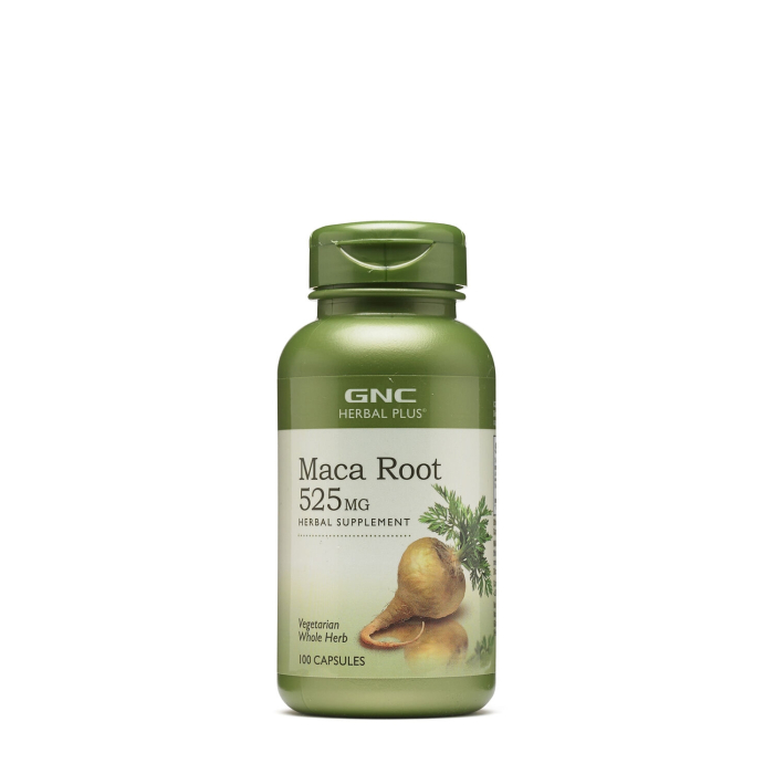 Gnc Herbal Plus Maca Root 525 Mg, Radacina De Maca, 100 Cps [1]