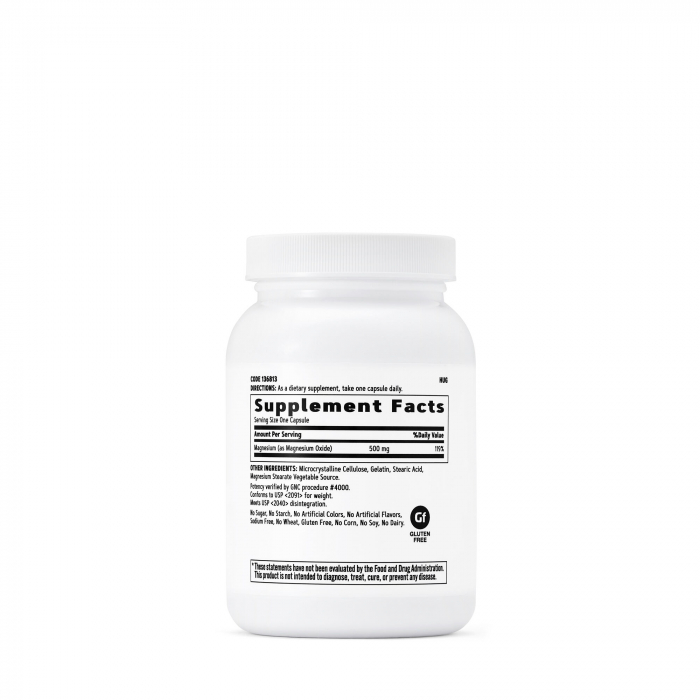 Gnc Magnesium 500 Mg, Magneziu, 120 Cps [2]