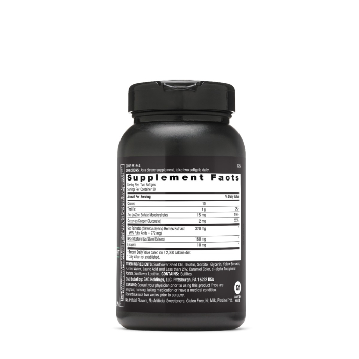 Gnc Mega Men, Prostate Formula, Suport Complet Pentru Sanatatea Prostatei, 60 Cps [2]