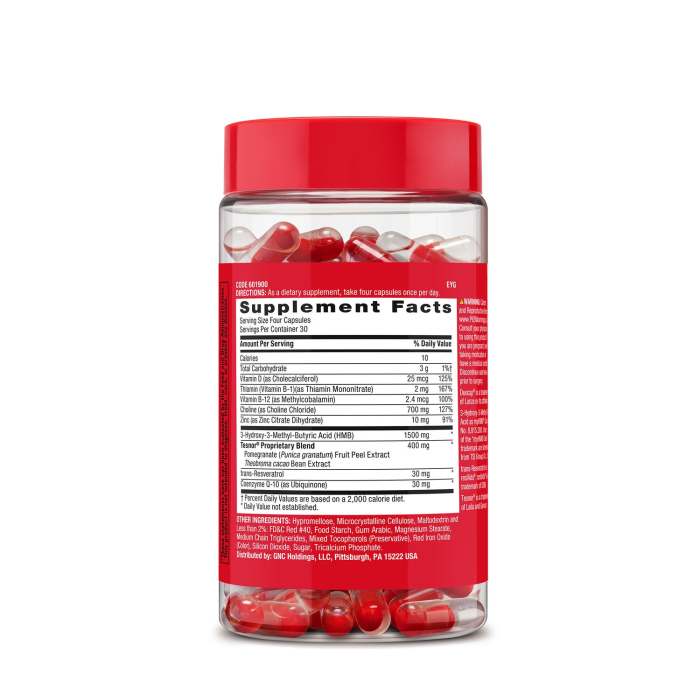 Gnc Mega Men Ultra Testosterone, Formula Avansata Pentru Cresterea Testosteronului Liber Si Total, 120 Cps [2]