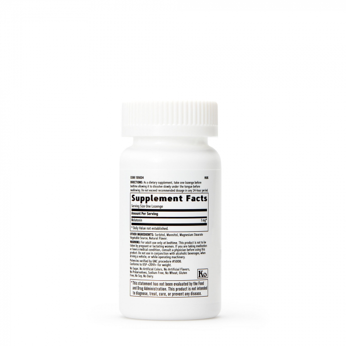 Gnc Melatonin 1 Mg, Cu Aroma De Cirese, 60 Tb [2]