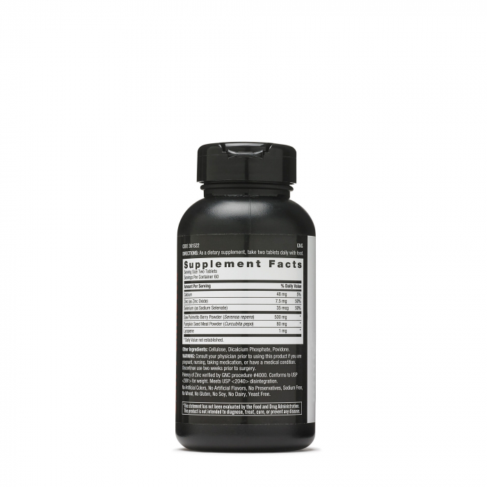 Gnc Men's Saw Palmetto Formula, Extract Din Palmier Pitic, 120 Tb [2]